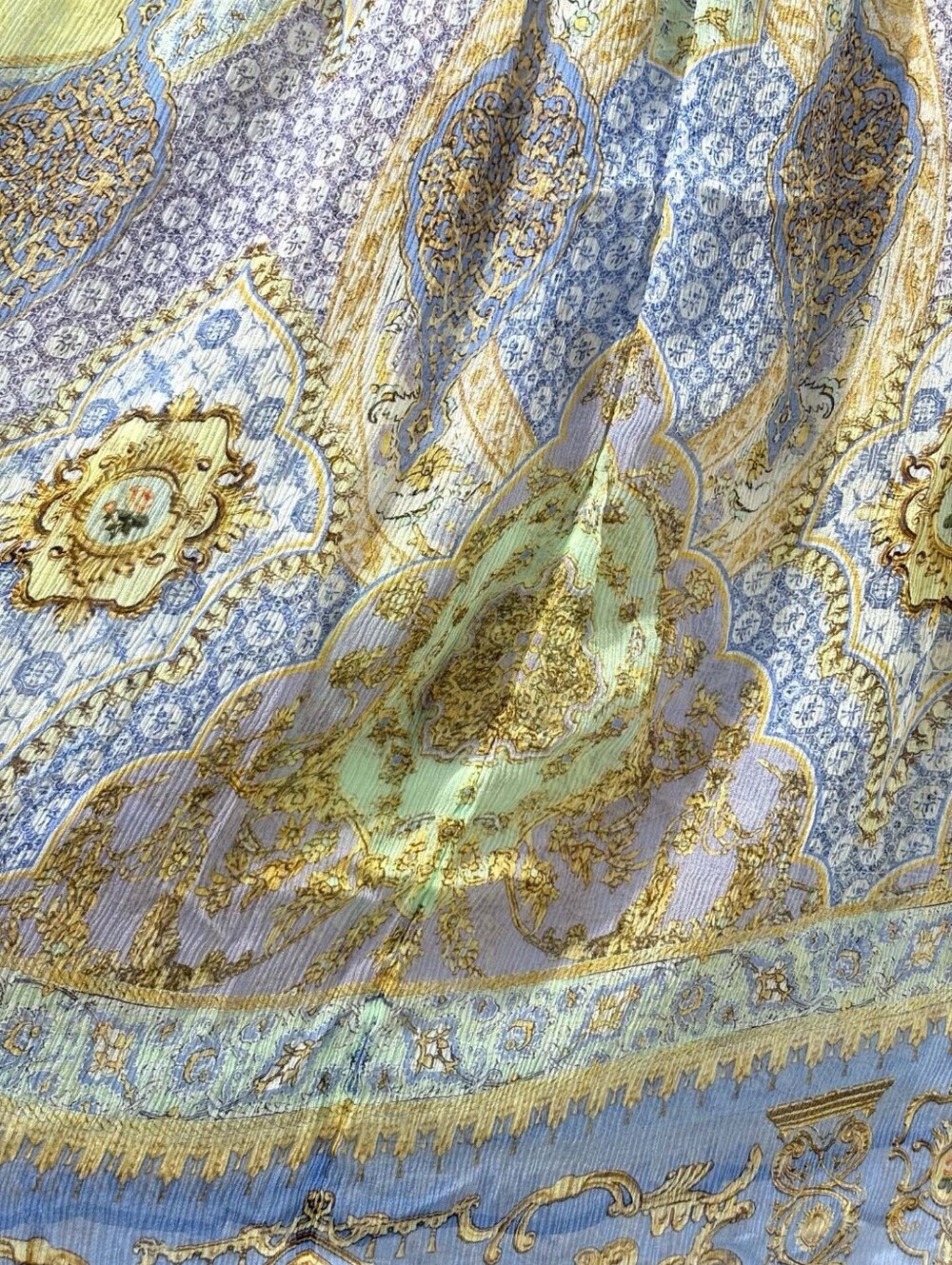 Camilla Flared Sleeve Dress In East Of Istanbul - Picture 15 of 15